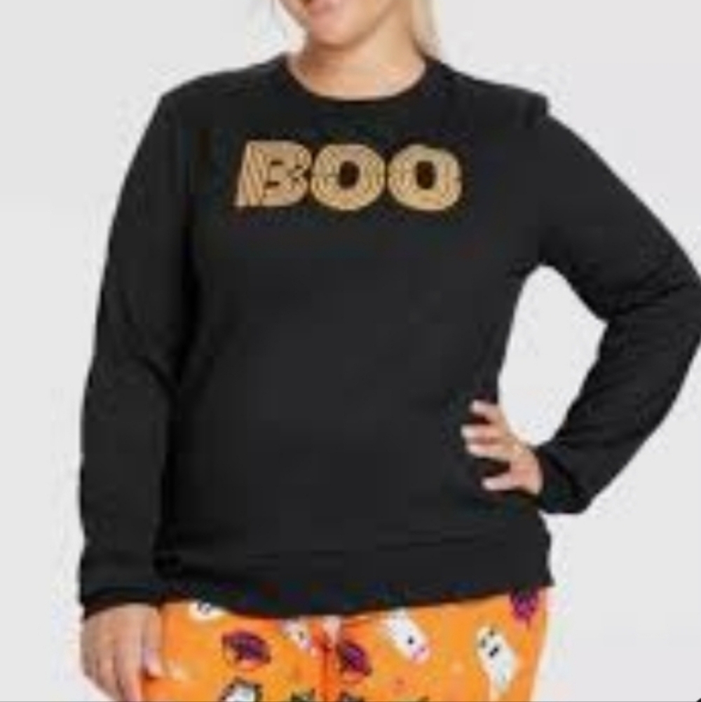 Hyde & Eek! Glow in the Dark Black Boo Shirt